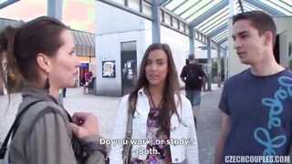 Amatőr tini pár pénzért kamatyol