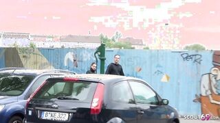 Amatőr német tinédzser csaj popsi castingja