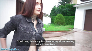 Public Agent - Tabitha Poison a kitetovált tinédzser nuni