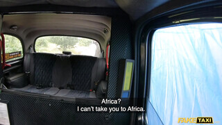 Fake Taxi - Zaawaadi az afrikai fiatal punci