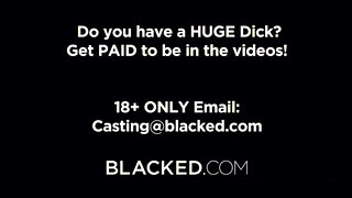 Blacked - Honour May élvezi a gigászi farkat