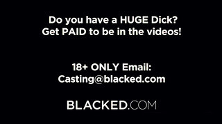 Blacked - Lina Luxa keményen hátsó nyílásba kurelva