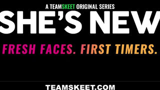 Hatalmas fenekű fiatal csajszika a castingon - TeamSkeet