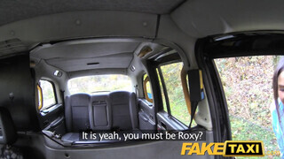 Fake Taxi - Roxxy Lea a termetes tőgyes brazil maca