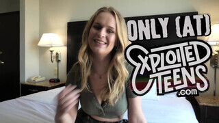 Exxx Teens - Szőrös punás csajszi casting forgatás pornója