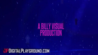 DigitalPlayground - Halle Hayes és Aila Donovan édeshármasban szexelnek