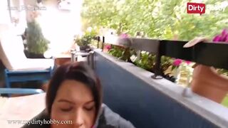 Lara Bergmann forró baletli cidázása megkettyintve hatalmas faszal